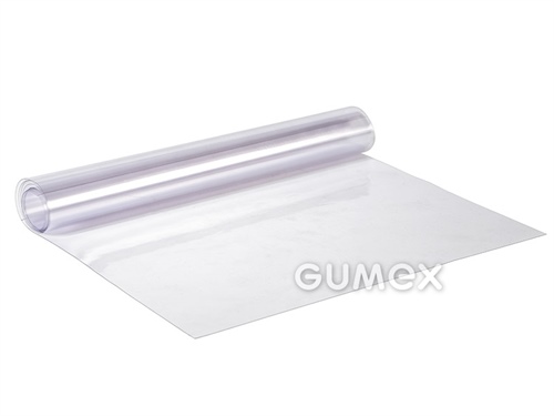 Fólie pro galanterní výrobky 849, tloušťka 0,3mm, šíře 1300mm, 65°ShD, PVC, +5°C/+40°C, transparentní